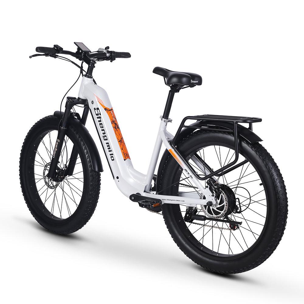 Shengmilo MX06 Electric Moutain Bike with 500W BAFANG Motor and 48V17.5AH Battery,Shimano 7 Speed - GUNAI