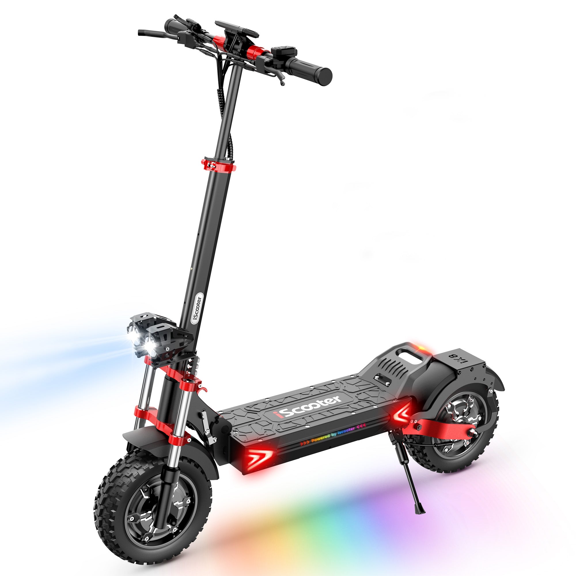 【Second Hand】iscooter iX8 Electric Scooter Adult 2400W 48V 20AH Off-Road E-Scooter 12"
