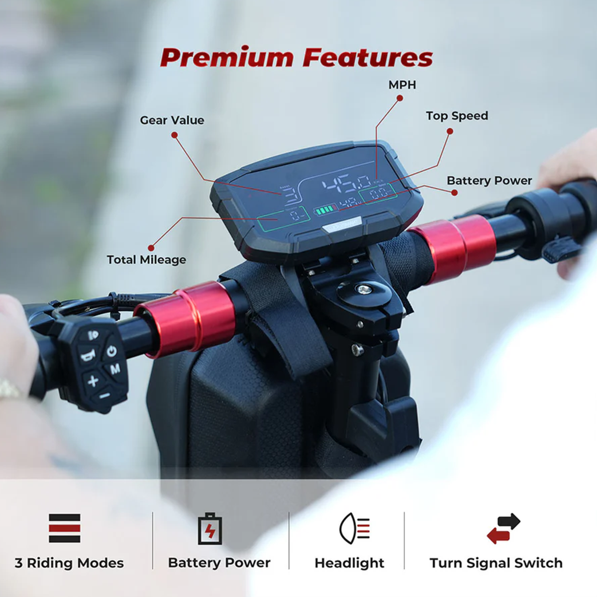 【Second Hand】isinwheel GT2 Off-road Electric Scooter, 800W 48V 15Ah Battery, 11-inch Adult Commuter Escooter