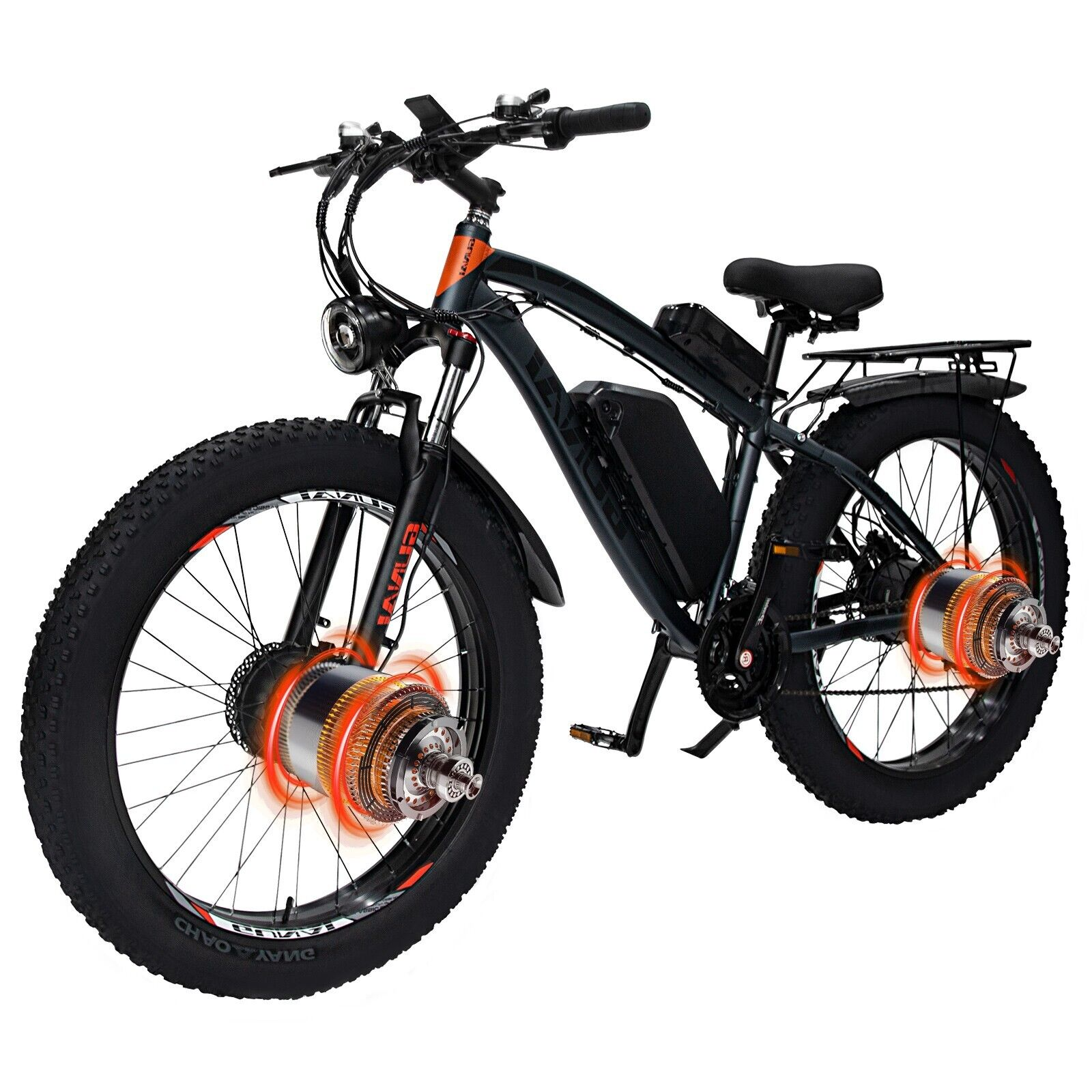 【Second Hand】GUNAI GN88 Dual Motor Electric Mountain Bike 2000W,48V 22AH Battery