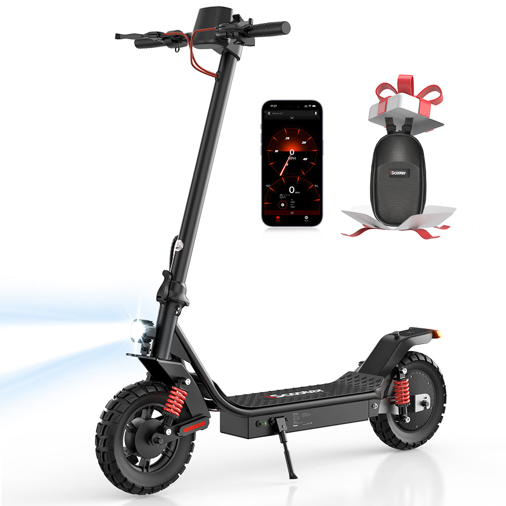 【Second Hand】ISCOOTER I10 Pro 10" Folding Commuter Electric Scooter 800W Motor 48V 15Ah Battery  Electric Scooter iScooter i10 Pro 10’’, Black