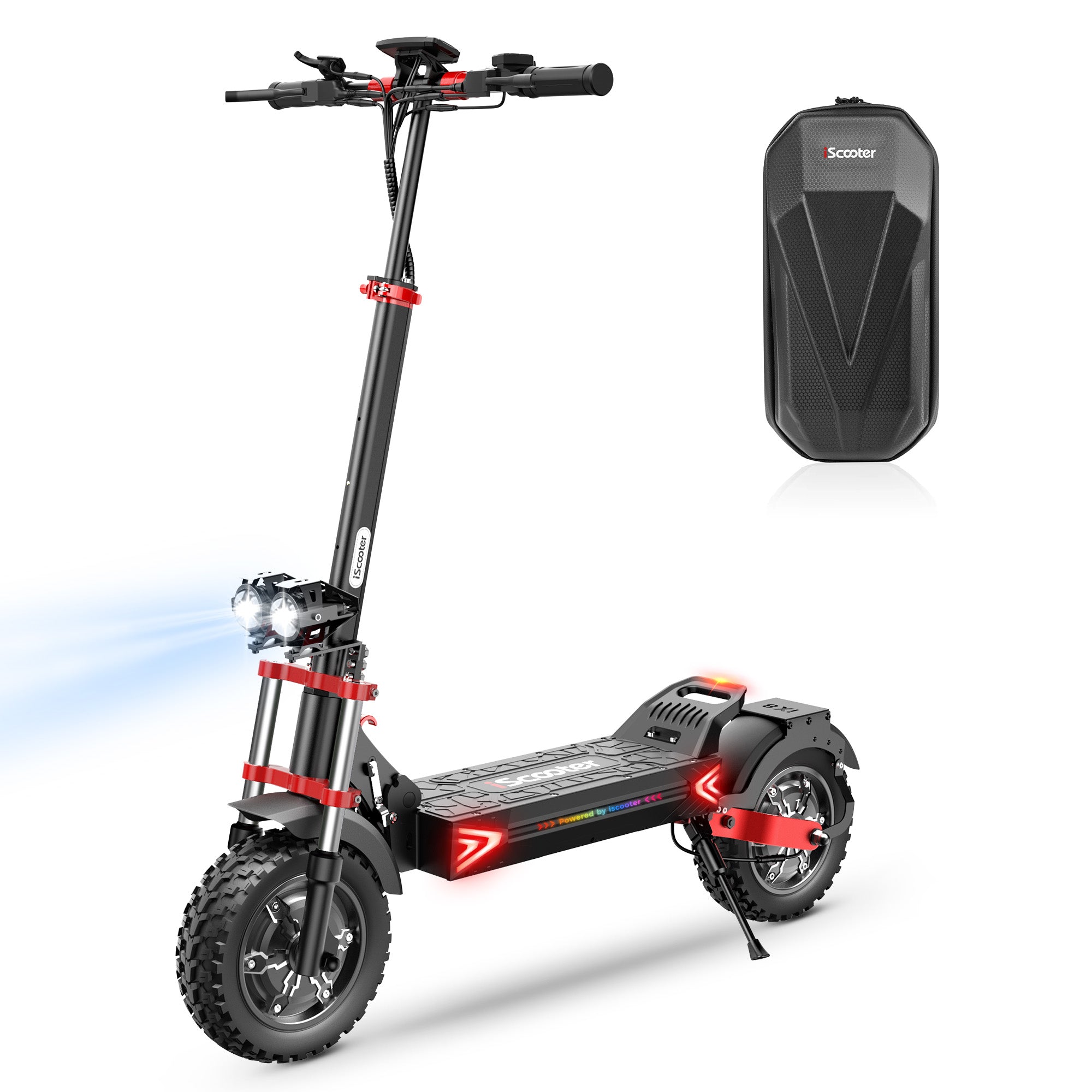 【Second Hand】iscooter iX8 Electric Scooter Adult 2400W 48V 20AH Off-Road E-Scooter 12"