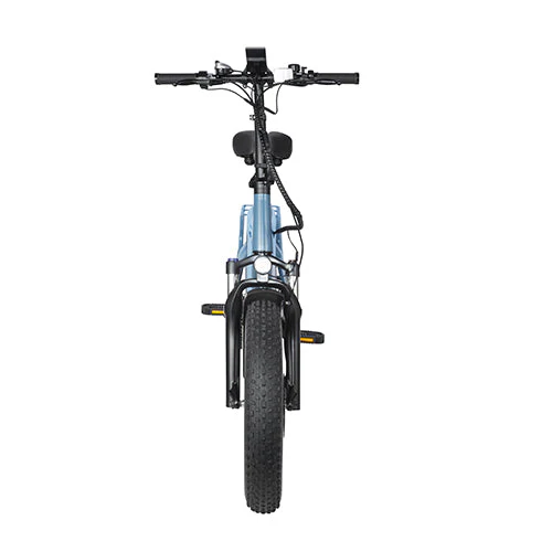 【Second Hand】DYU FF500 Electric Bike 20" Fat Tire Electric Bicycle with 500W Motor, 48V 14AH Removable Battery and Dual Shock Absorber for Adults-A little scratch.