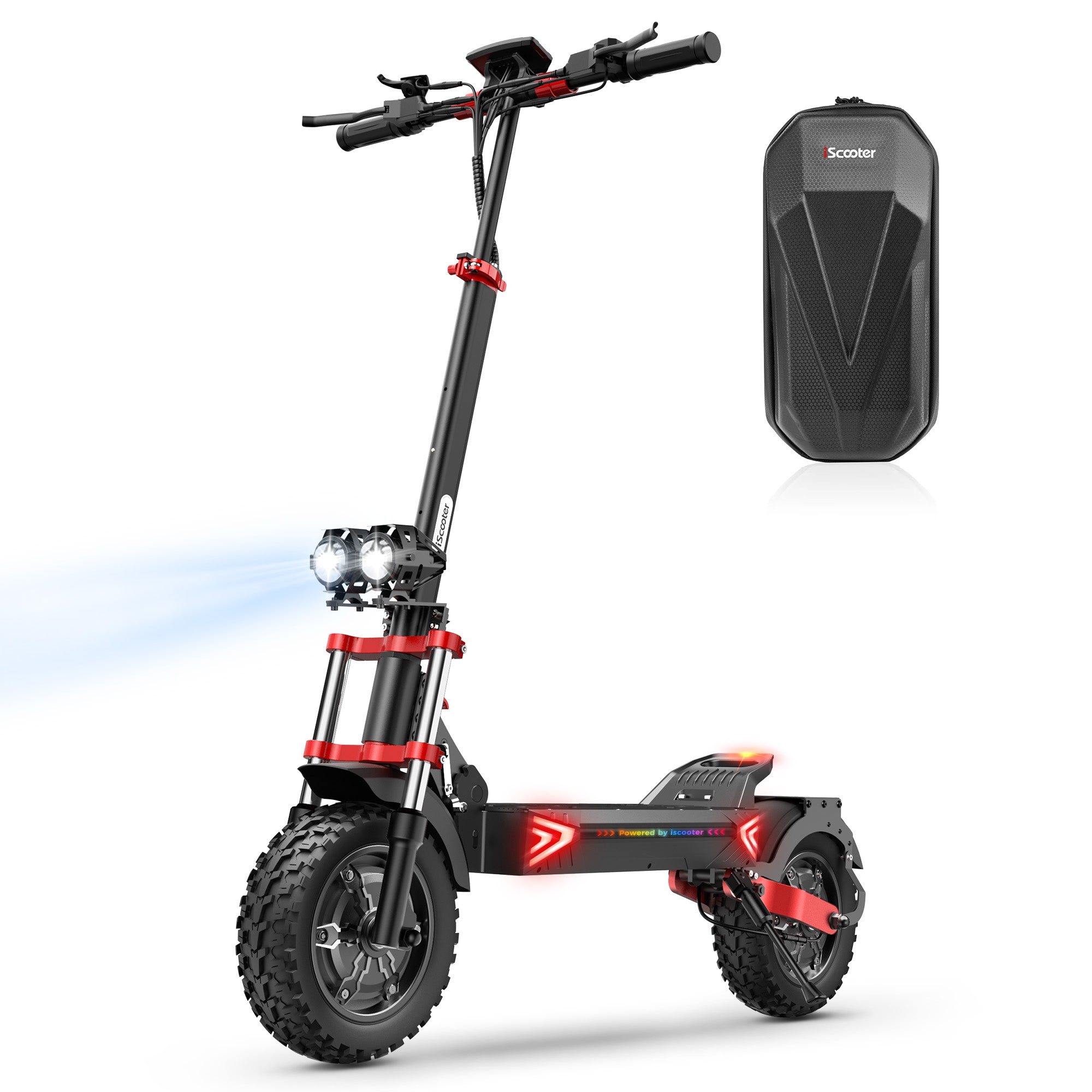 【Second Hand】iscooter iX8 Electric Scooter Adult 2400W 48V 20AH Off-Road E-Scooter 12"