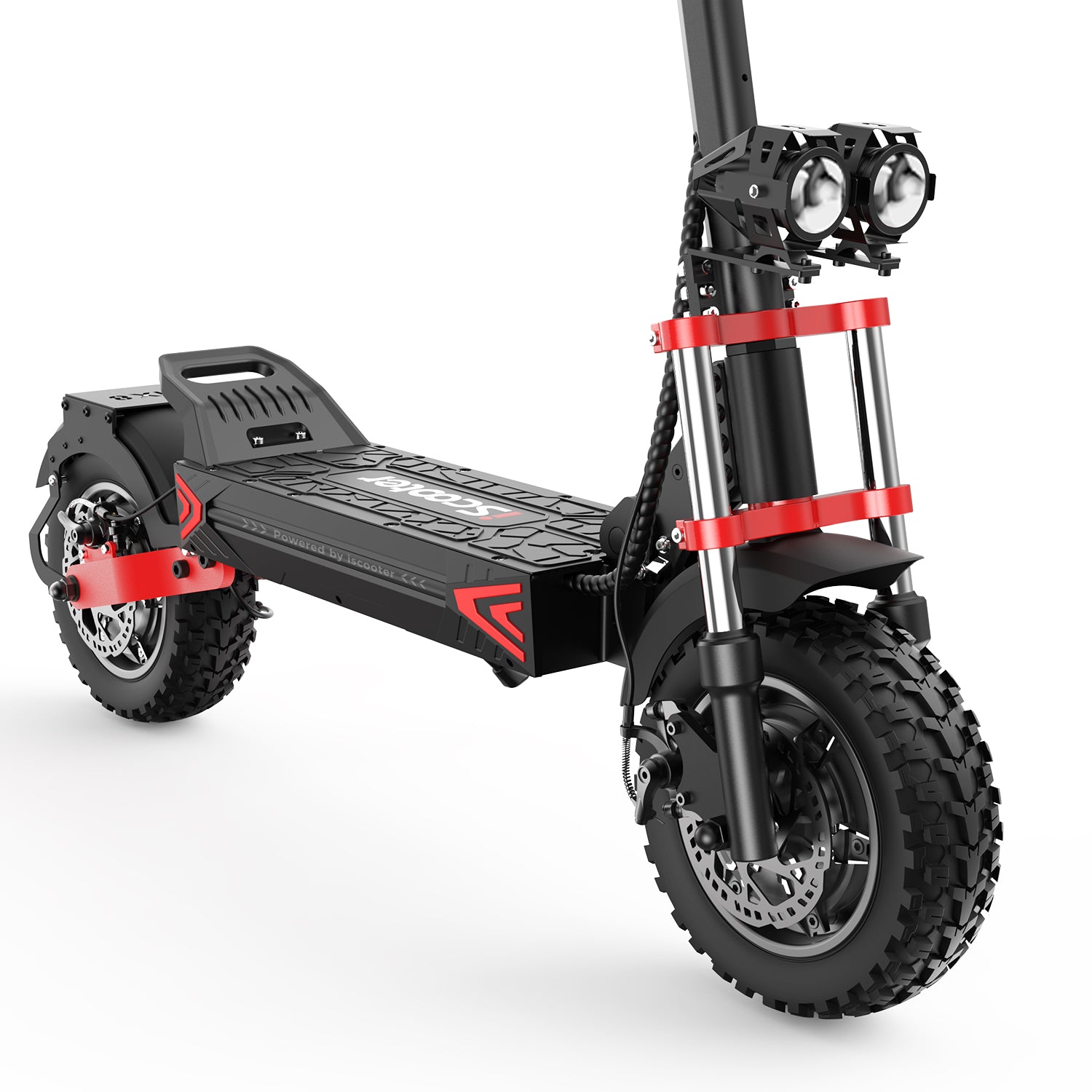 【Second Hand】iscooter iX8 Electric Scooter Adult 2400W 48V 20AH Off-Road E-Scooter 12"