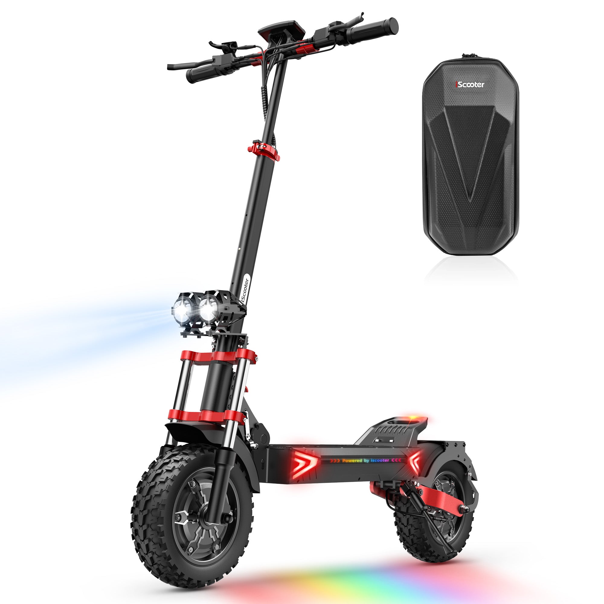 【Second Hand】iscooter iX8 Electric Scooter Adult 2400W 48V 20AH Off-Road E-Scooter 12"