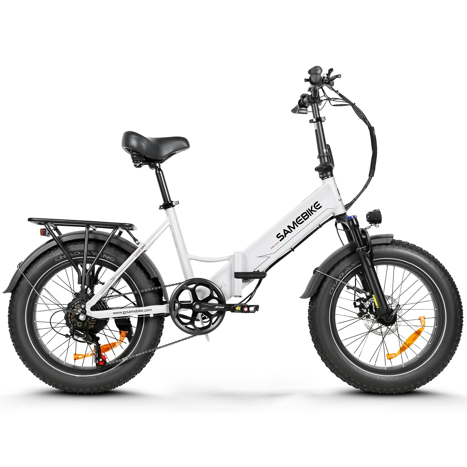 【Second Hand】SAMEBIKE LOTDM200-II Folding Electric Bike, 20" Commuter Electric Bicycle for Adults 750W Motor, 48V 13Ah Battery