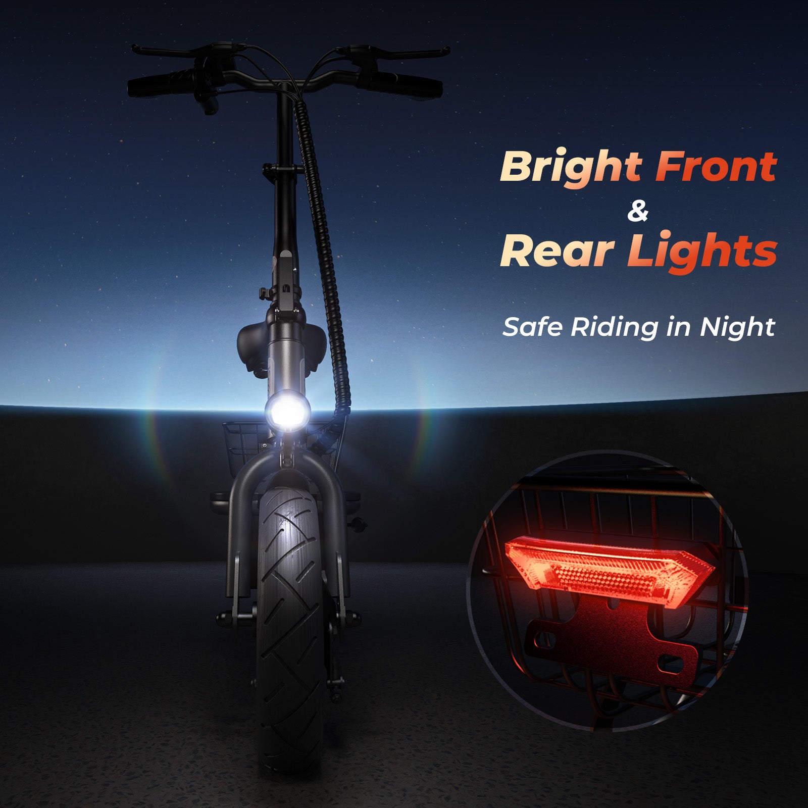 【Second Hand】iScooter F3 Electric Scooter with Seat,1000W 48V 13Ah  10 inch Commuting Scooter with Basket