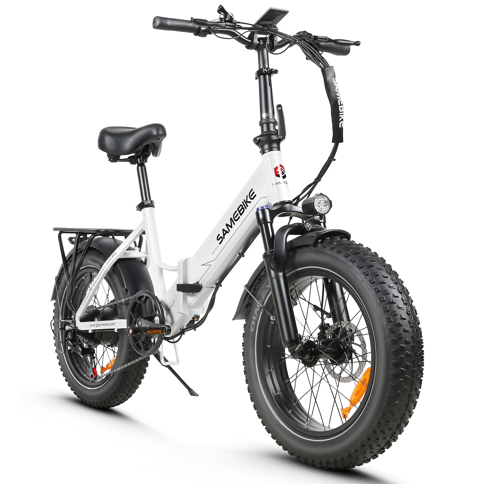 【Second Hand】SAMEBIKE LOTDM200-II Folding Electric Bike, 20" Commuter Electric Bicycle for Adults 750W Motor, 48V 13Ah Battery