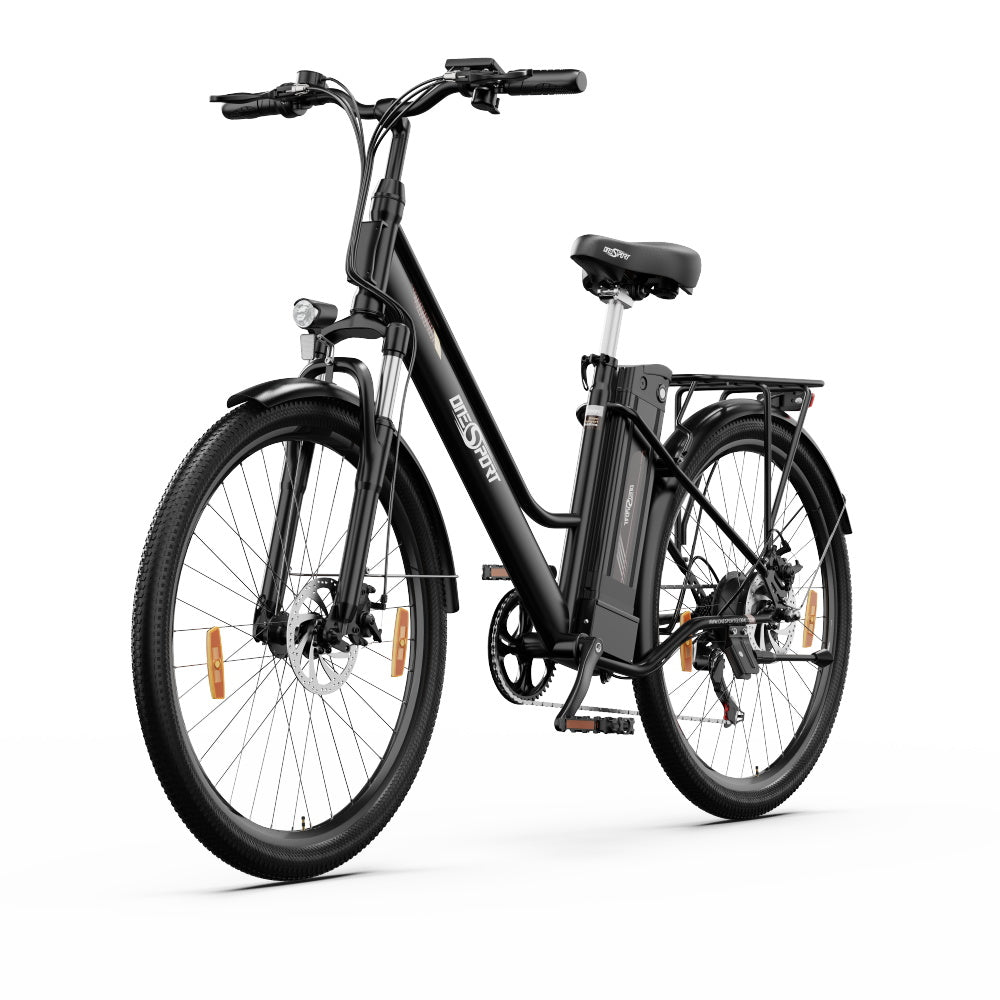【Second Hand】ONESPORT OT18-3 City Electric Bike, 26*2.35 inch Tires, 250W Motor, 36V 14.4Ah Battery