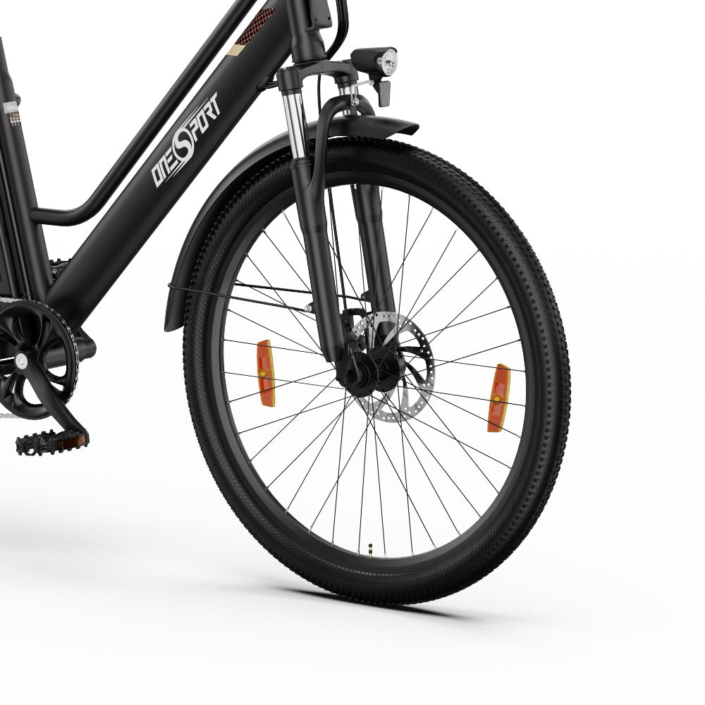 【Second Hand】ONESPORT OT18-3 City Electric Bike, 26*2.35 inch Tires, 250W Motor, 36V 14.4Ah Battery