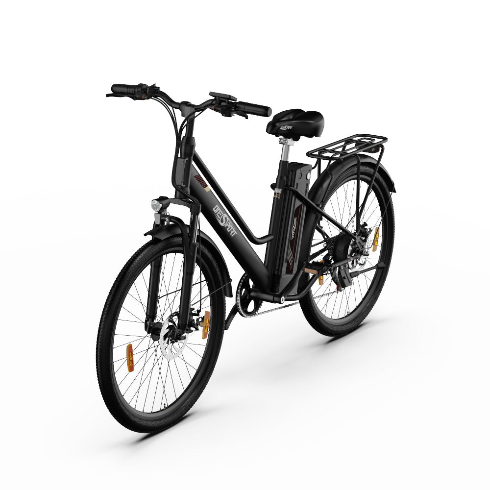 【Second Hand】ONESPORT OT18-3 City Electric Bike, 26*2.35 inch Tires, 250W Motor, 36V 14.4Ah Battery