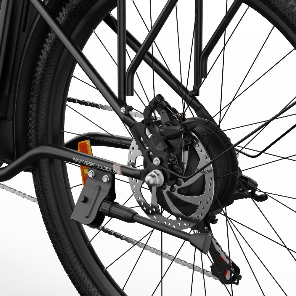 【Second Hand】ONESPORT OT18-3 City Electric Bike, 26*2.35 inch Tires, 250W Motor, 36V 14.4Ah Battery