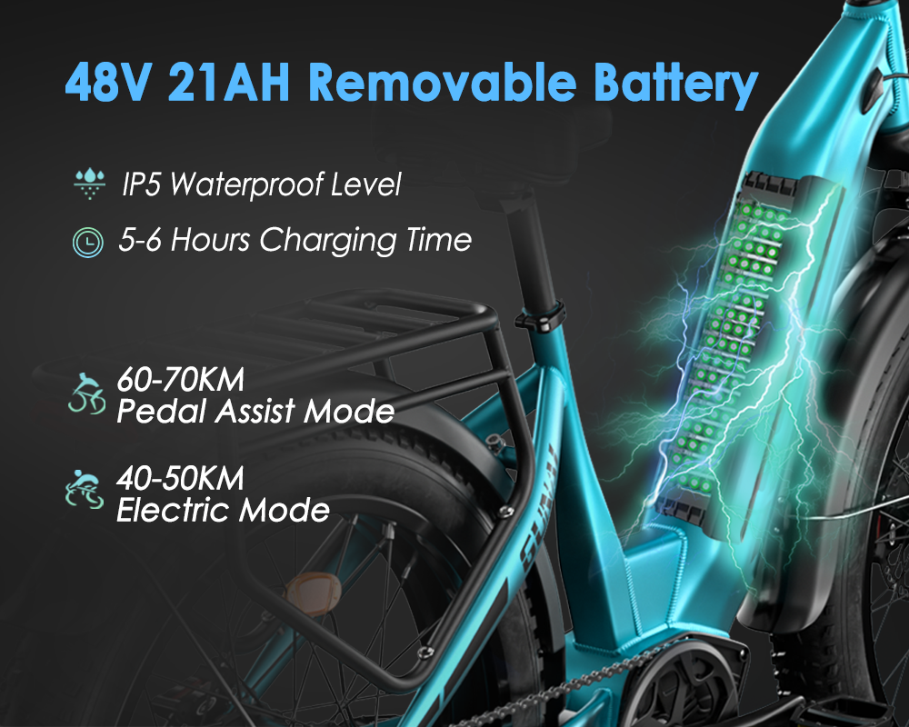 GUNAI Battery for Electric Bike