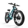 GUNAI-M2 Dual Motor Electric Bike with 48V17.5AH Battery 7 Speed Full Suspension Fat Tire Bike - GUNAI