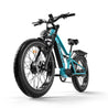 GUNAI-M2 Dual Motor Electric Bike with 48V17.5AH Battery 7 Speed Full Suspension Fat Tire Bike - GUNAI