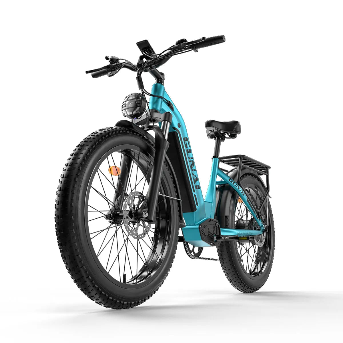 GUNAI-V Electric Bike for Adults 26’’ Step-thru Commute Ebike 1000W 48V21Ah - GUNAI