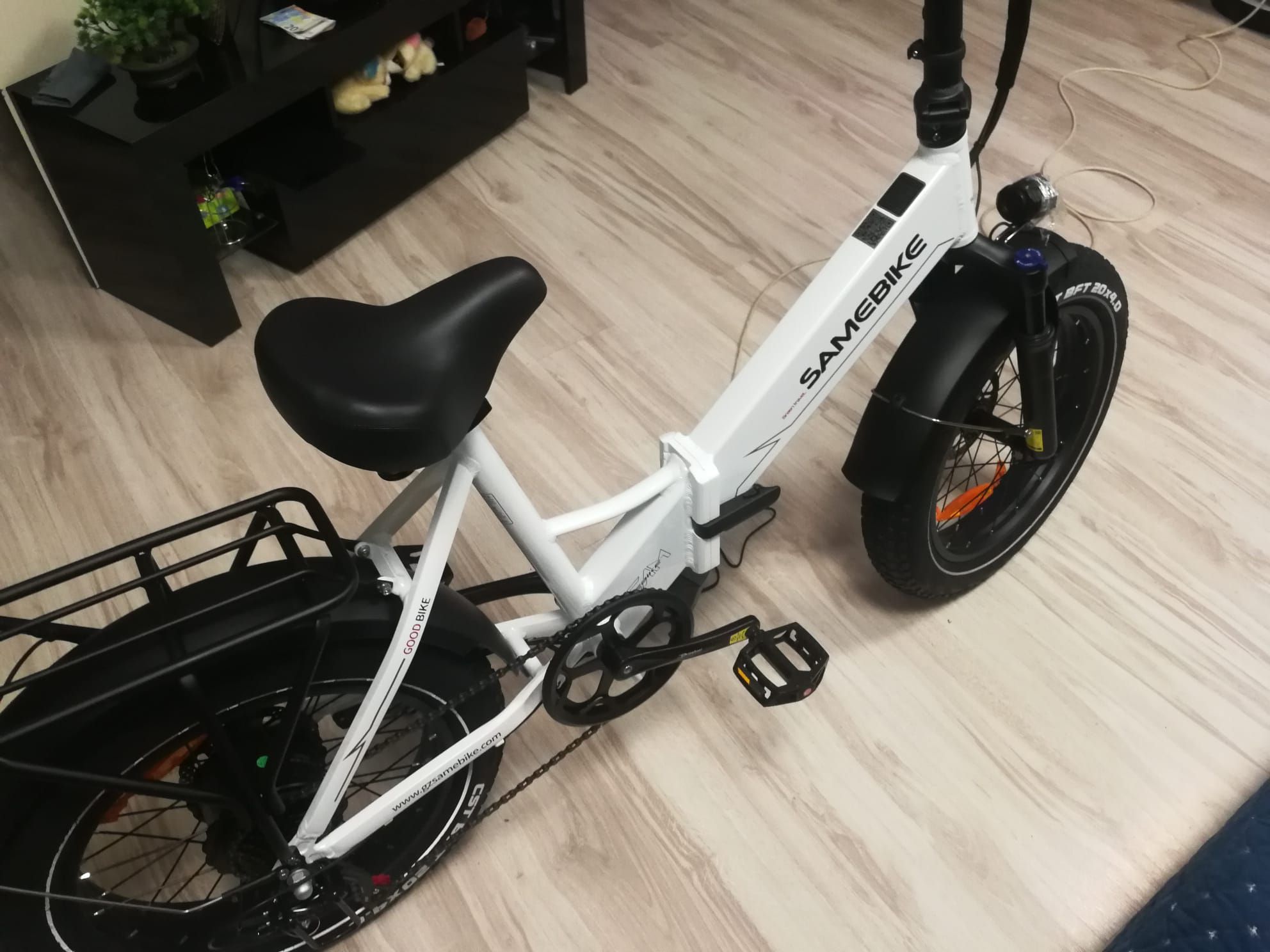 【Second Hand】SAMEBIKE LOTDM200-II Folding Electric Bike, 20" Commuter Electric Bicycle for Adults 750W Motor, 48V 13Ah Battery