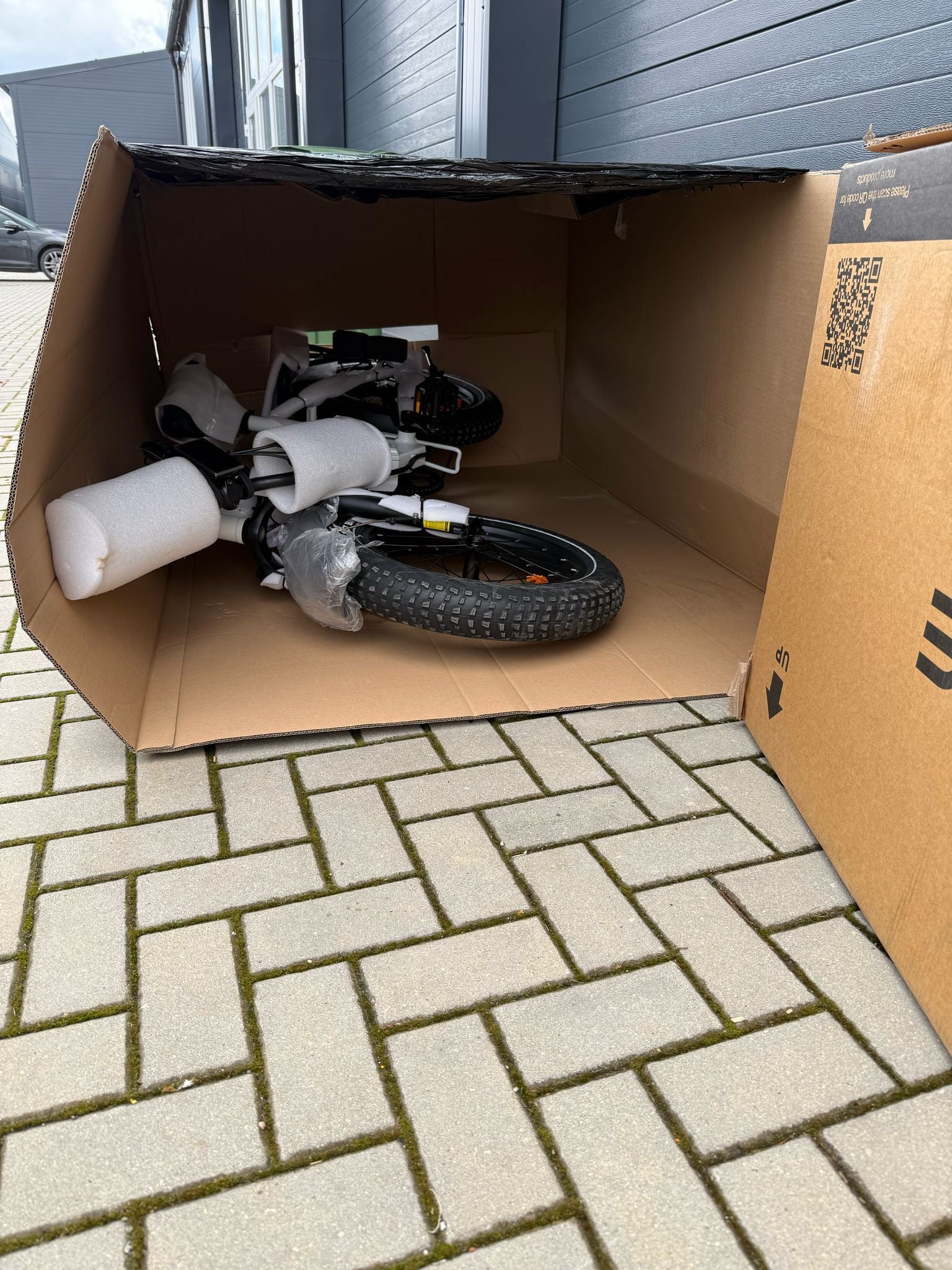 【Second Hand】SAMEBIKE LOTDM200-II Folding Electric Bike, 20" Commuter Electric Bicycle for Adults 750W Motor, 48V 13Ah Battery