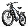 Shengmilo MX05 1000W Bafang Motor E-Mountain Bike 26" Fat Bike Samsung Battery 17.5AH Full Suspension - GUNAI