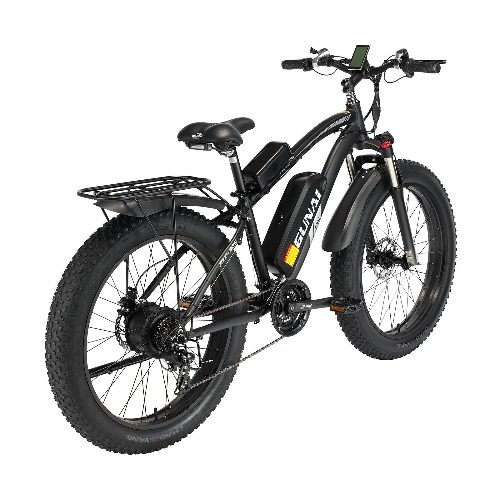 GUNAI MX02S 1000W 26’’ Fat Tire Electric Bike with 48V 17Ah Removable Battery(pre-sale) - GUNAI